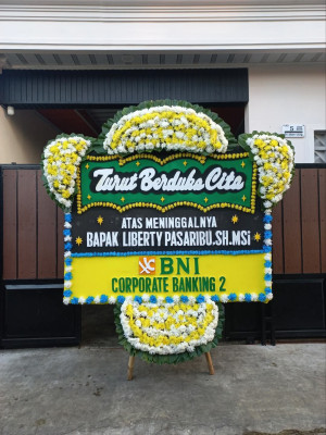 Papan Bunga Duka di Renged