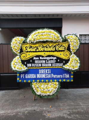 Papan Bunga Duka di Renged