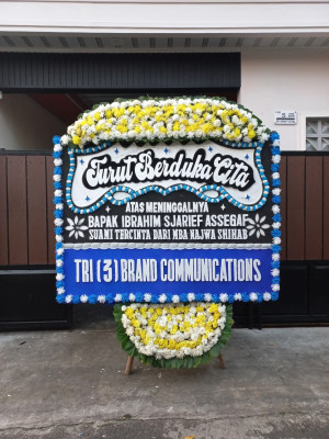 Papan Bunga Duka di Renged